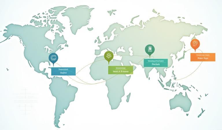 Esquema del recorrido interactivo hacia la libertad financiera
